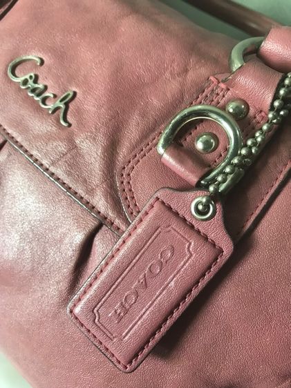 หญิง ชมพู หนัง PU Coach กระเป๋าแฟชั่น