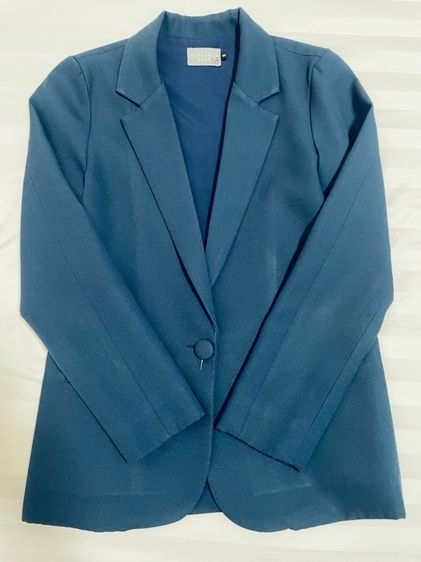 แขนยาว อื่นๆ S เบลเซอร์ Instagram Brand (IG Brands) Blazerสีน้ำเงิน