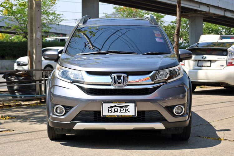 Honda BR-V 2019 1.5 SV Sedan ไฮบริด ไม่ติดแก๊ส เกียร์อัตโนมัติ เทา รูปที่ 3
