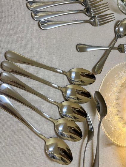 ช้อนส้อมสแตนเลสเกรดโรงแรม รูปที่ 9