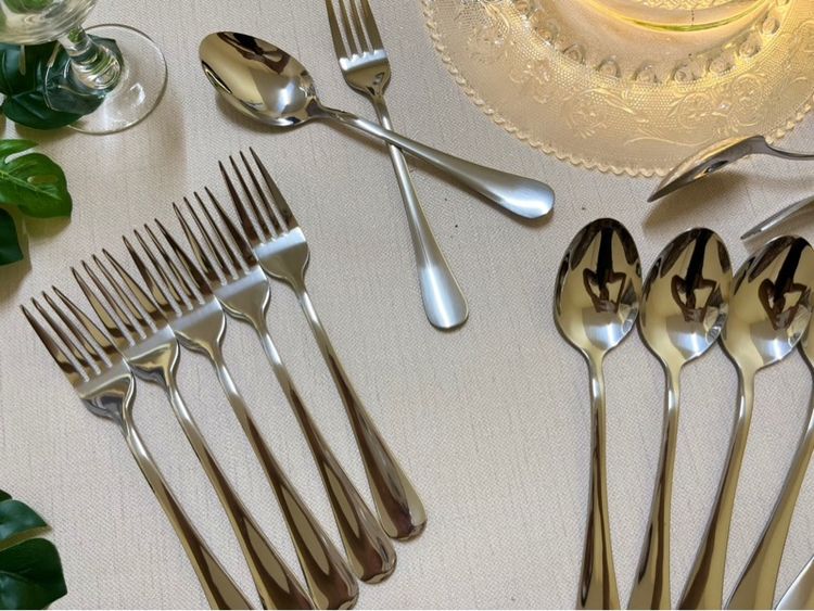 ช้อนส้อมสแตนเลสเกรดโรงแรม รูปที่ 12