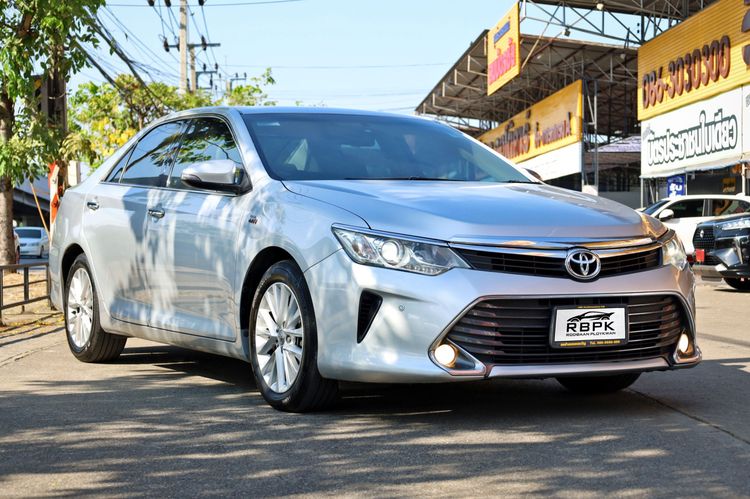 Toyota Camry 2016 2.0 G Sedan เบนซิน ไม่ติดแก๊ส เกียร์อัตโนมัติ เทา รูปที่ 4