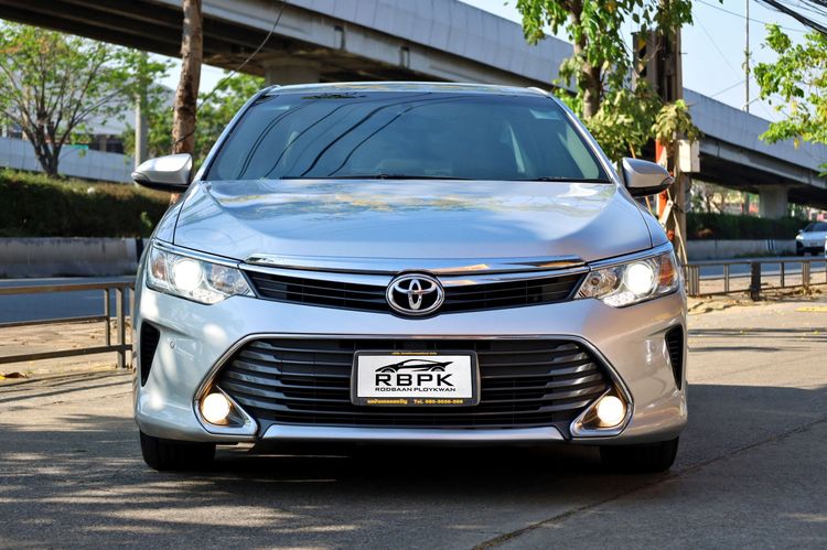 Toyota Camry 2016 2.0 G Sedan เบนซิน ไม่ติดแก๊ส เกียร์อัตโนมัติ เทา รูปที่ 3