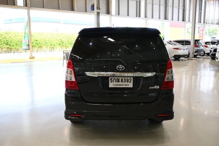 Toyota Innova 2013 2.0 V Utility-car เบนซิน LPG เกียร์อัตโนมัติ ดำ รูปที่ 4