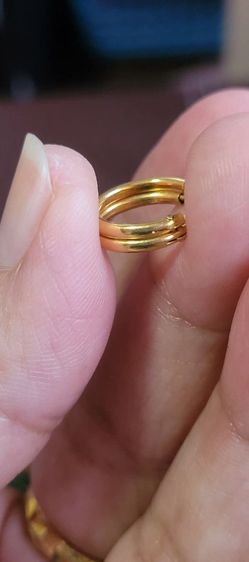 (Sale..2,100) ต่างหูทองคำแท้ 18k รูปที่ 4