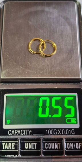 (Sale..2,100) ต่างหูทองคำแท้ 18k รูปที่ 11