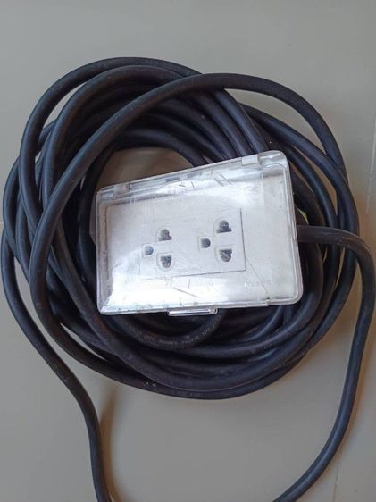 ส่งต่อ ปลั๊กสามตรา ปลั๊กแท้ สายไฟอย่างหนาดีมาก ชุดปลั๊กพ่วงสนาม สายไฟสนาม ปลั๊กสามตราแบบยาว แบบ 2 ช่อง มือสอง บล็อก Panasonic

 รูปที่ 6