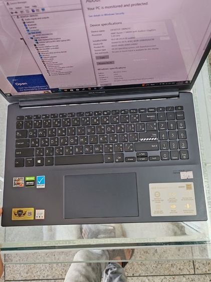 asus​ vivobook pro15 0led ryzen7 5800h​ ram16​ rtx3050  รูปที่ 2