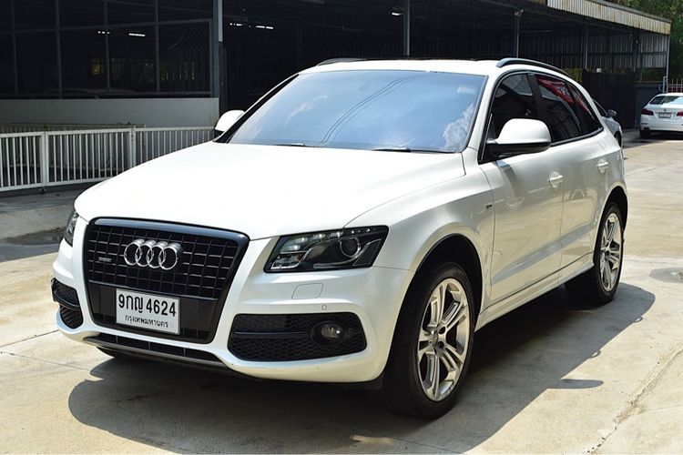 Audi Audi Q5  2014 Utility-car เบนซิน ไม่ติดแก๊ส เกียร์อัตโนมัติ ขาว รูปที่ 4
