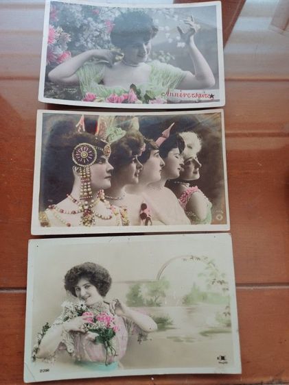 โปสการ์ดรูปถ่ายโบราณ20ใบ รูปที่ 2