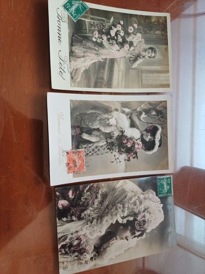 โปสการ์ดรูปถ่ายโบราณ20ใบ รูปที่ 10