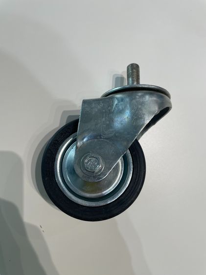 ล้อยาง แป้นหมุน ขาเกลียว ตราม้า ของแท้ ใหม่ รูปที่ 2