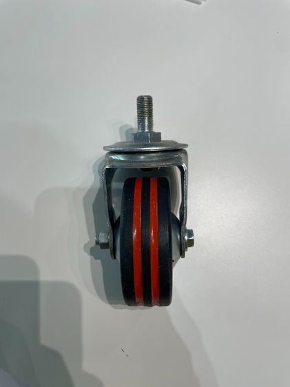 ล้อยาง แป้นหมุน ขาเกลียว ตราม้า ของแท้ ใหม่ รูปที่ 5