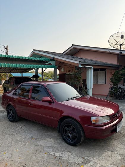 Toyota Corolla 1996 1.5 GXi Sedan เบนซิน ไม่ติดแก๊ส เกียร์ธรรมดา แดง รูปที่ 4