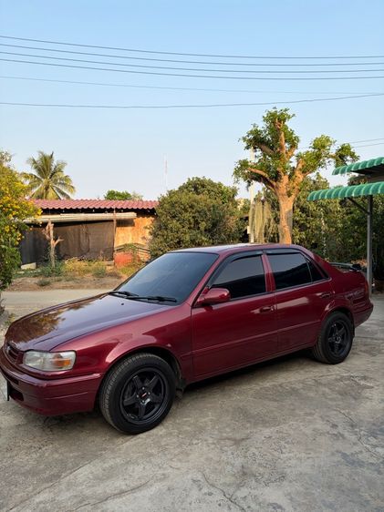 Toyota Corolla 1996 1.5 GXi Sedan เบนซิน ไม่ติดแก๊ส เกียร์ธรรมดา แดง รูปที่ 3