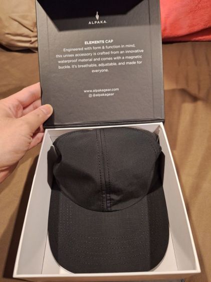 Alpaka Element Cap Axoflux สีดำ รูปที่ 8