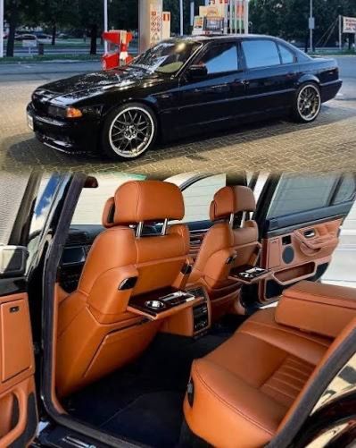 BMW Series 7 2000 750i Sedan เบนซิน ไม่ติดแก๊ส เกียร์อัตโนมัติ ดำ รูปที่ 3