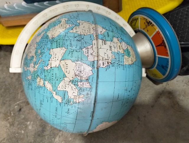 ลูกโลก สังกะสี งาน USA รูปที่ 3