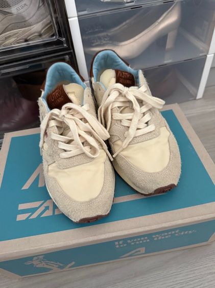 AUTRY Reelwind low sneakers in suede and nylon women รูปที่ 5