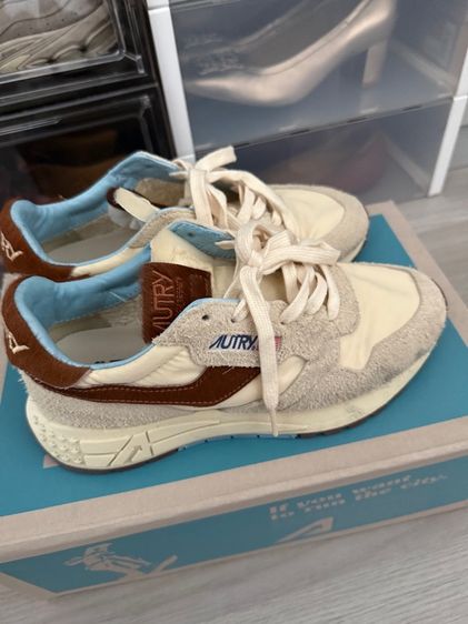 AUTRY Reelwind low sneakers in suede and nylon women รูปที่ 3
