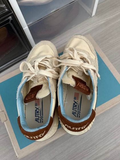 AUTRY Reelwind low sneakers in suede and nylon women รูปที่ 4