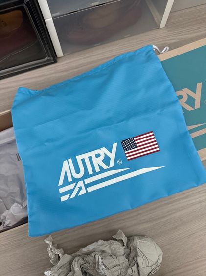 AUTRY Reelwind low sneakers in suede and nylon women รูปที่ 6