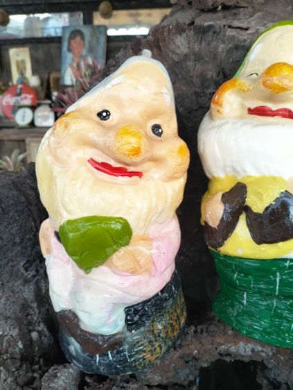 เทียนนอก ขนาดใหญ่ รูฟคนแคระ 3ชิ้น รูปที่ 2