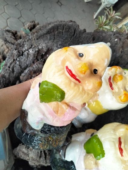 เทียนนอก ขนาดใหญ่ รูฟคนแคระ 3ชิ้น รูปที่ 5