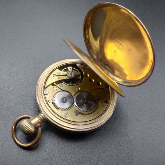 นาฬิกาพก โบราณไม่ระบุ แบรนด์ ขนาด 50มม. เครื่องระบบราน ยังเดินได้ดี รูปที่ 10