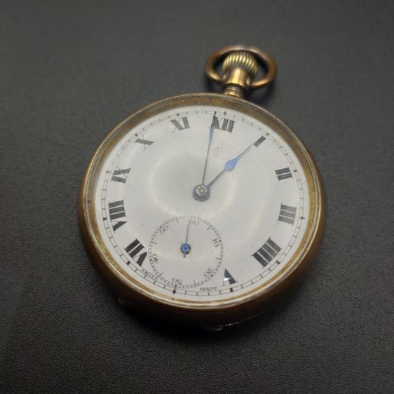 นาฬิกาพก โบราณไม่ระบุ แบรนด์ ขนาด 50มม. เครื่องระบบราน ยังเดินได้ดี รูปที่ 2