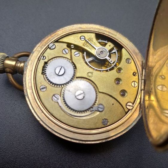 นาฬิกาพก โบราณไม่ระบุ แบรนด์ ขนาด 50มม. เครื่องระบบราน ยังเดินได้ดี รูปที่ 11