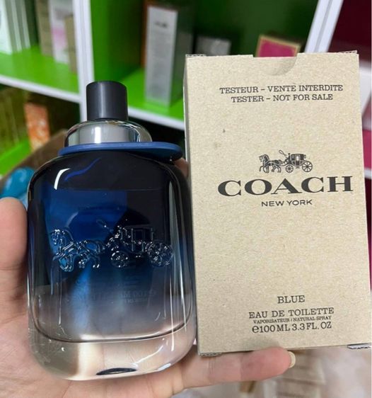  Coach Blue Eau de Toilette 100ml Tester box น้ำหอมแท้ 💯  รูปที่ 4