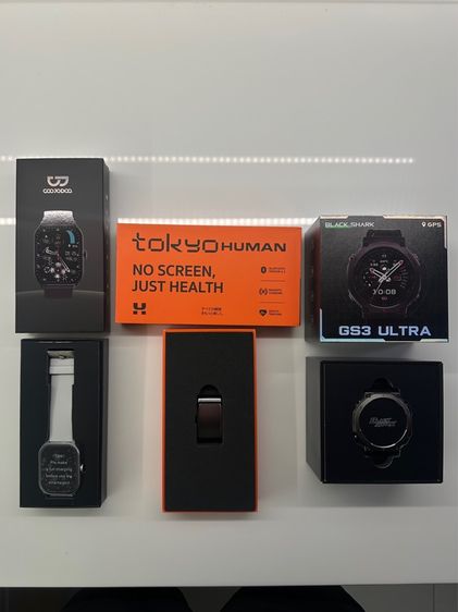 ดำ สแตนเลส นาฬิกา Smart watch 