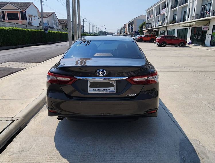 Toyota Camry 2020 2.5 Hybrid Premium Sedan ไฮบริด ไม่ติดแก๊ส เกียร์อัตโนมัติ น้ำตาล รูปที่ 2