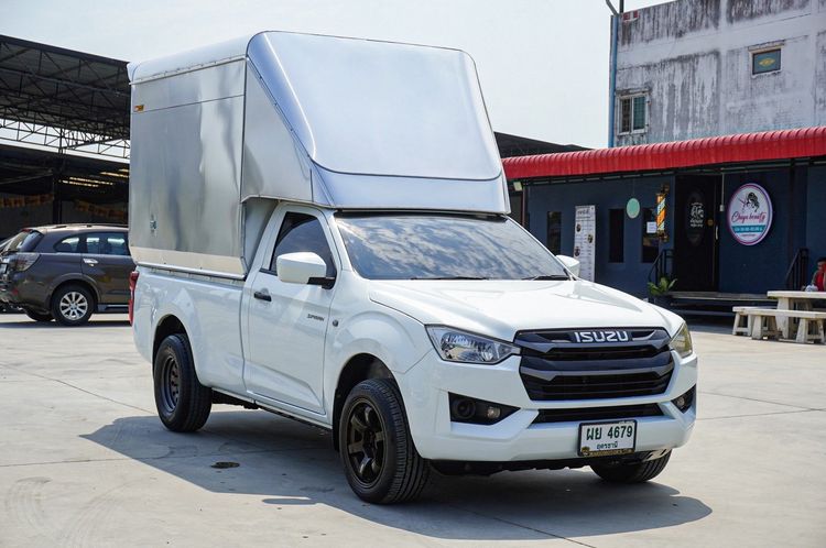 Isuzu D-MAX 2022 1.9 S Pickup ดีเซล ไม่ติดแก๊ส เกียร์ธรรมดา ขาว รูปที่ 3