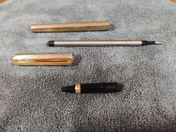 ปากกาดูปองท์ St.Dupont ทอง18K Made in France ของแท้ หมีกสีดำ รูปที่ 4