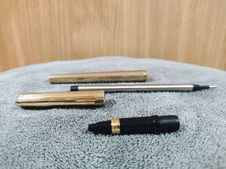 ปากกาดูปองท์ St.Dupont ทอง18K Made in France ของแท้ หมีกสีดำ รูปที่ 5