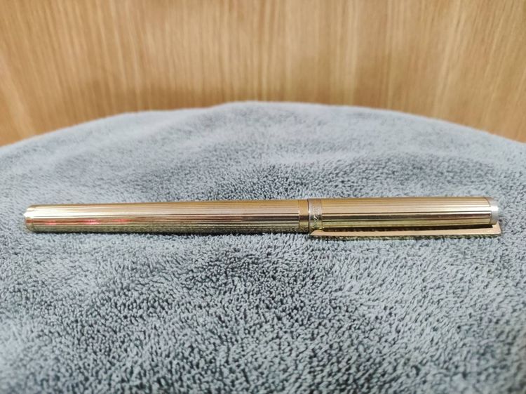 ปากกาดูปองท์ St.Dupont ทอง18K Made in France ของแท้ หมีกสีดำ