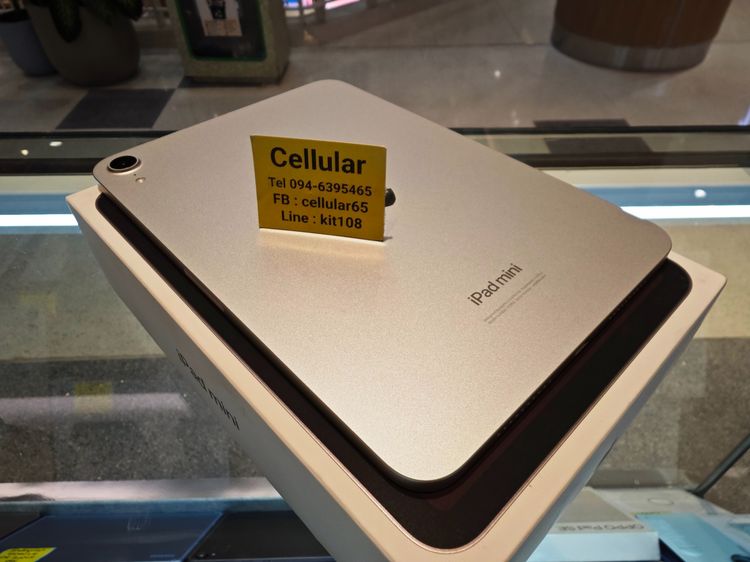 iPad mini7 128GB WiFi ไร้รอย ประกันศูนย์ไทย3เดือนกว่า ครบกล่อง รูปที่ 4