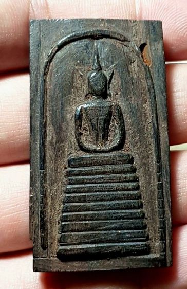 สมเด็จเกะไม้งิ้วดำ พิมพ์9 ชั้น รุ่นผูกพัทธสีมา ปี21 หลวงพ่อกวย วัดโฆสิตาราม จ.ชัยนาท รูปที่ 4