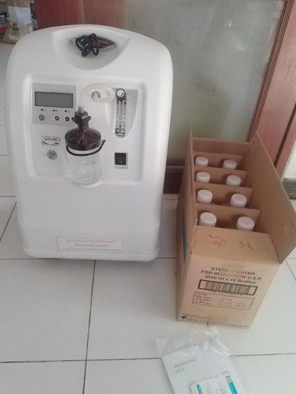 เครื่องผลิตออกซิเจน ขนาด 5 ลิตร ยี่ห้อ Ksoc-5N ใบรับประกันยังไม่หมดอายุ ใช้งาน 2-3 ครั้ง รูปที่ 3