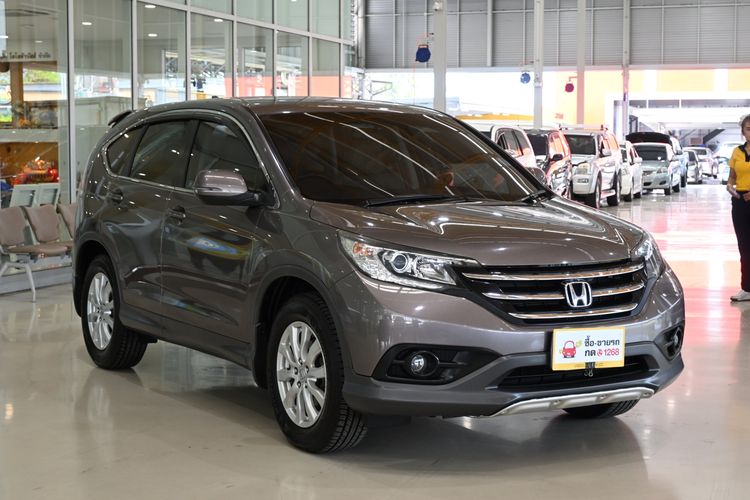 Honda CR-V 2013 2.0 S Utility-car เบนซิน ไม่ติดแก๊ส เกียร์อัตโนมัติ น้ำตาล รูปที่ 2