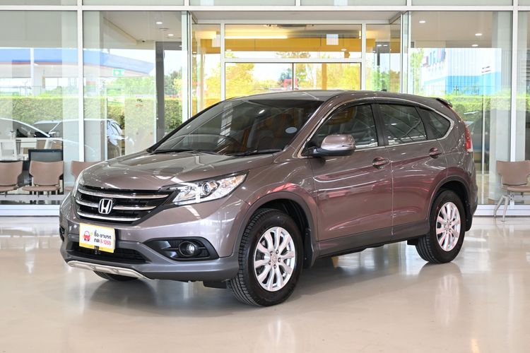 Honda CR-V 2013 2.0 S Utility-car เบนซิน ไม่ติดแก๊ส เกียร์อัตโนมัติ น้ำตาล รูปที่ 3