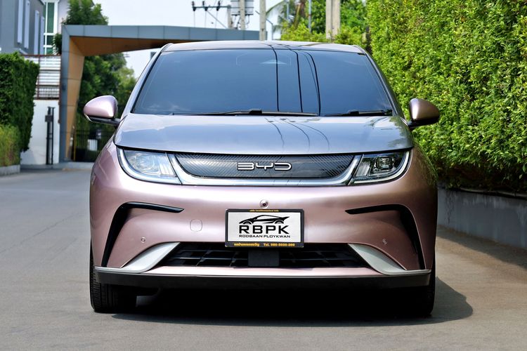 BYD Dolphin 2023 Extended Range Sedan ไฮบริด ไม่ติดแก๊ส เกียร์อัตโนมัติ ชมพู รูปที่ 3