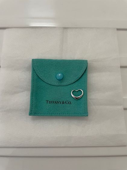เงิน สร้อยคอและจี้ จี้ Tiffany and Co.ของแท้.