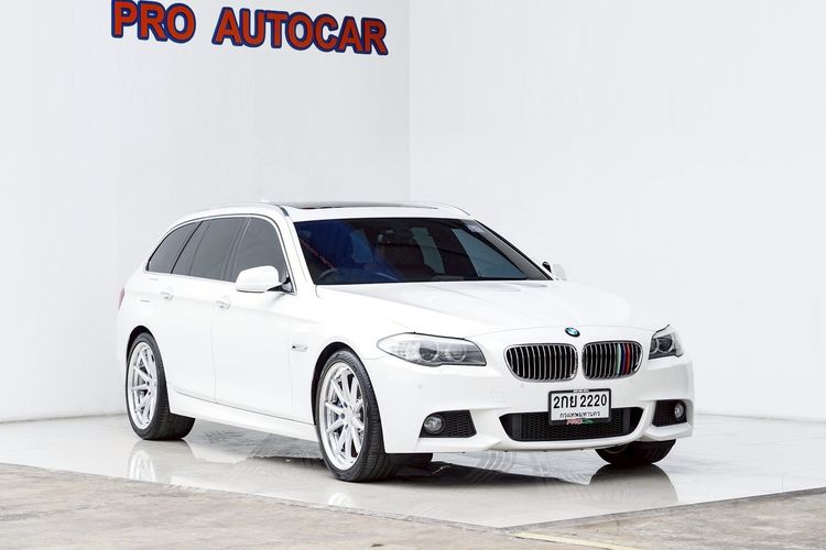 BMW Series 5 2011 520d Sedan ดีเซล ไม่ติดแก๊ส เกียร์อัตโนมัติ ขาว รูปที่ 2