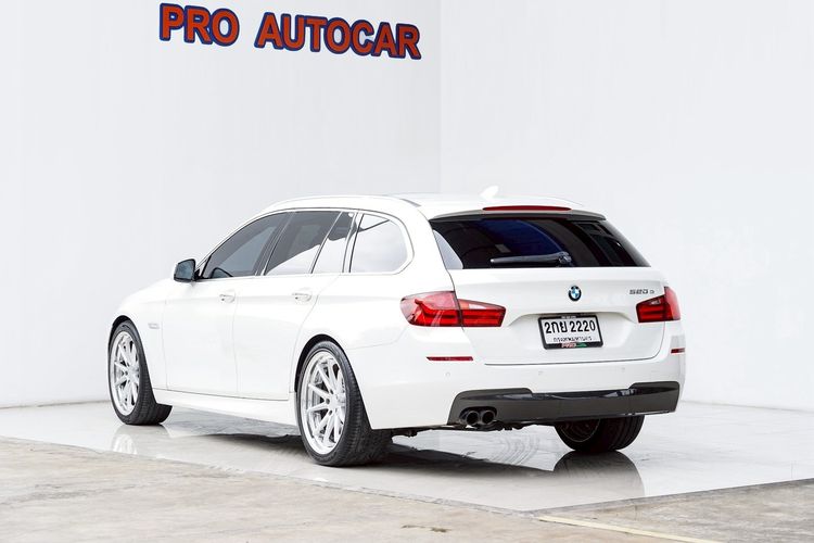 BMW Series 5 2011 520d Sedan ดีเซล ไม่ติดแก๊ส เกียร์อัตโนมัติ ขาว รูปที่ 4