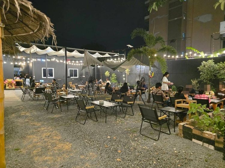 เซ้งร้านอาหาร-นั่งชิว พระราม 2 ซอย 28 มี 2 โซนชิวๆ ลานกว้างหิน Outdoor บรรยากาศนั่งชิว พร้อมห้องแอร์ รูปที่ 3