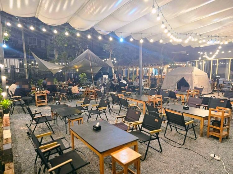 เซ้งร้านอาหาร-นั่งชิว พระราม 2 ซอย 28 มี 2 โซนชิวๆ ลานกว้างหิน Outdoor บรรยากาศนั่งชิว พร้อมห้องแอร์ รูปที่ 7