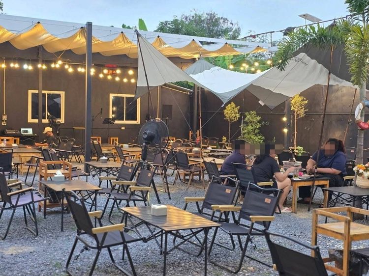 เซ้งร้านอาหาร-นั่งชิว พระราม 2 ซอย 28 มี 2 โซนชิวๆ ลานกว้างหิน Outdoor บรรยากาศนั่งชิว พร้อมห้องแอร์ รูปที่ 6